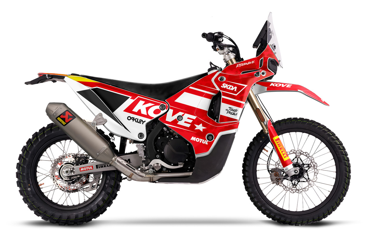 REEF Red Kove 450 Rally Full Graphics Kit | SKDA USA