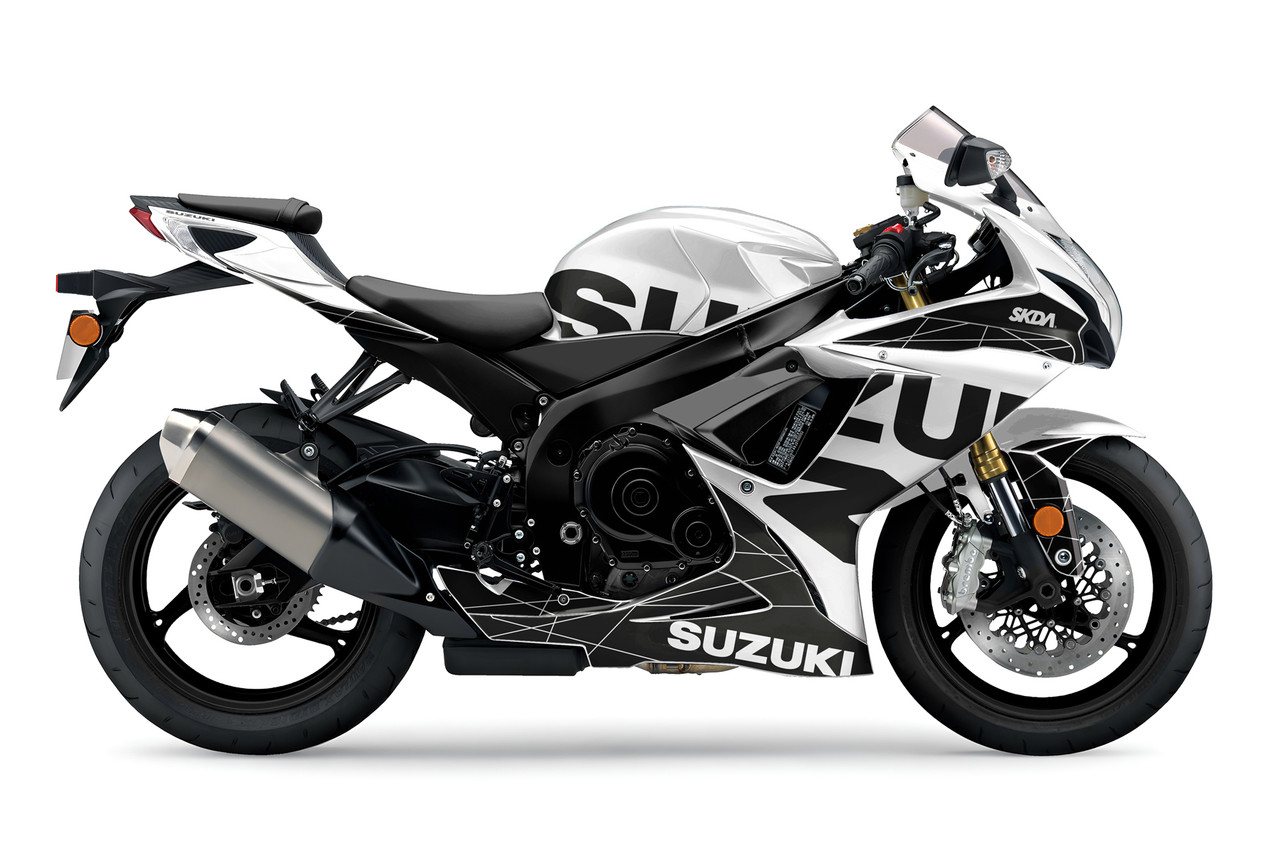 white-tiger専用 VACANT White Suzuki GSXR Full Graphics Kit | SKDA USA