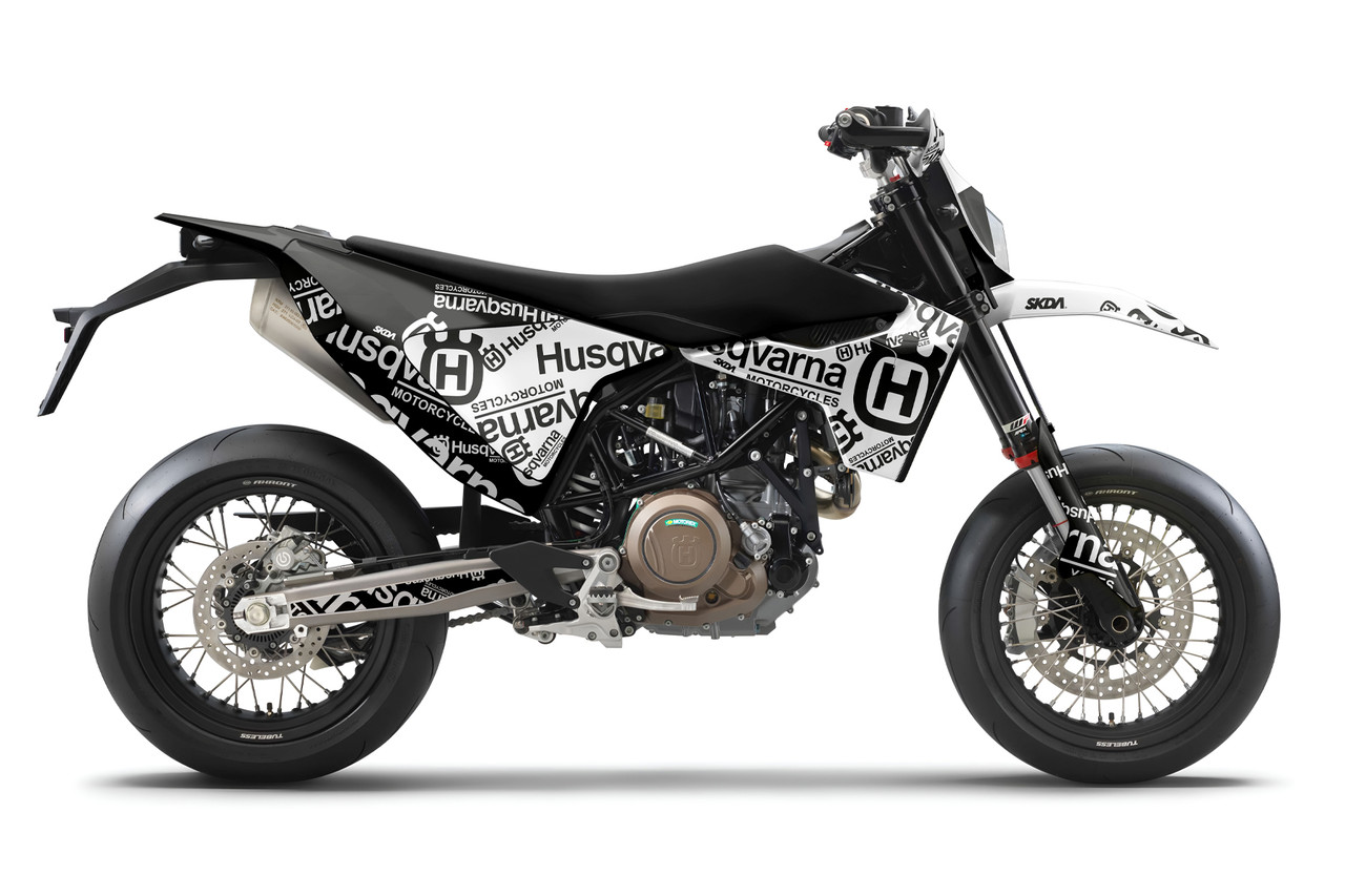 【WOOHWA】STRIPE SIDE WRAP SK TEASE White 701 Full Graphics Kit | SKDA USA