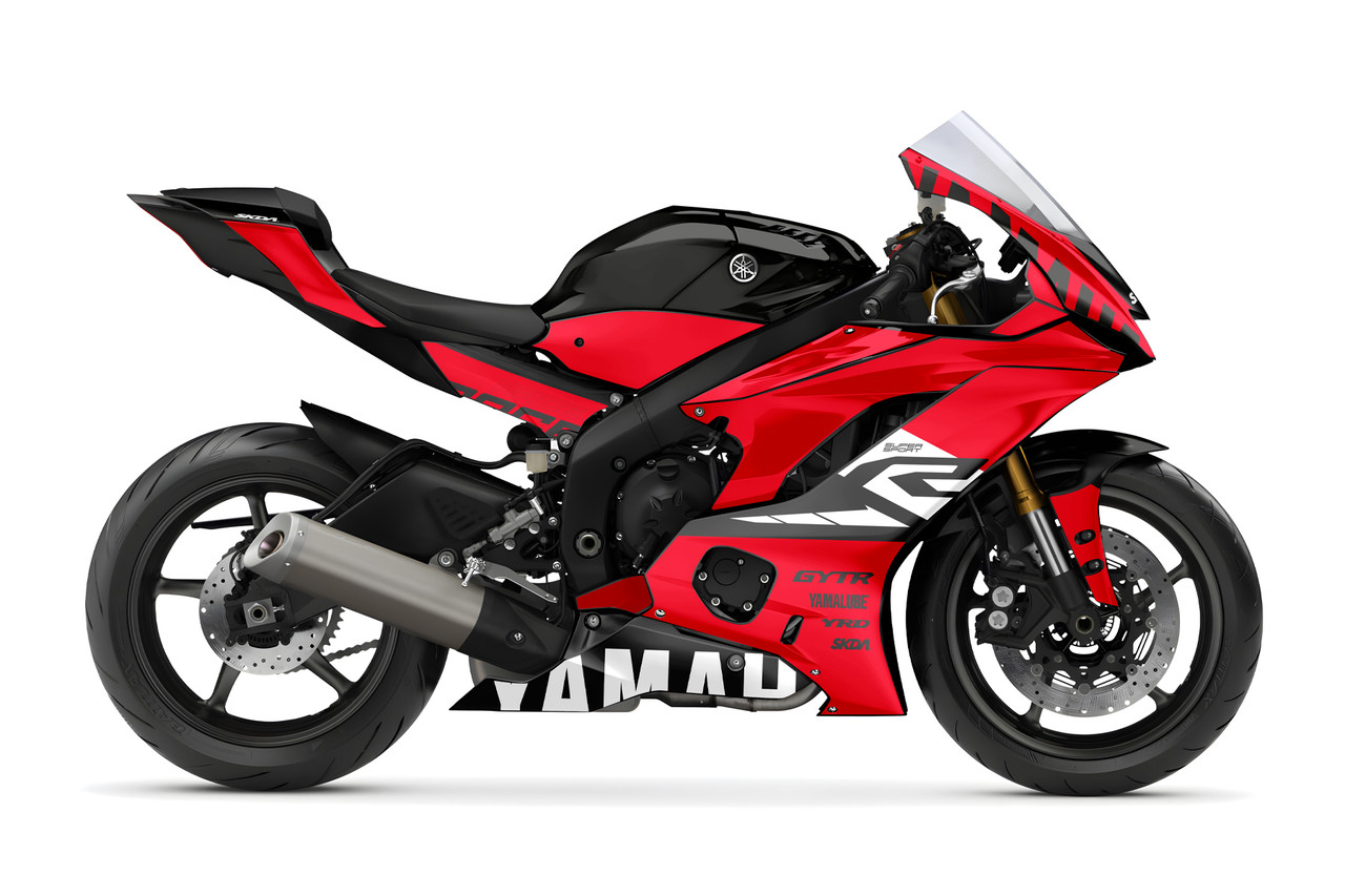 IDLE Red Supersport Full Graphics Kit | SKDA USA