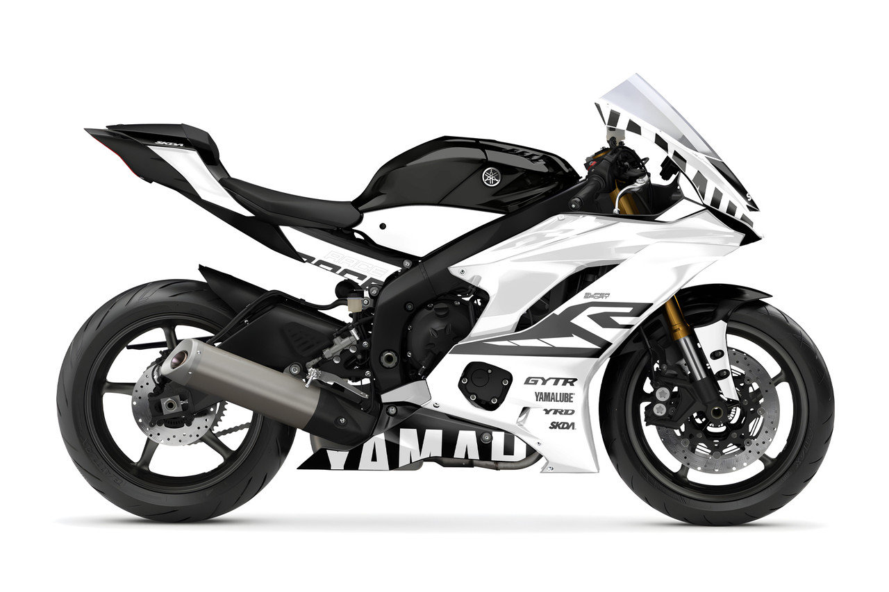 IDLE White Supersport Full Graphics Kit | SKDA USA