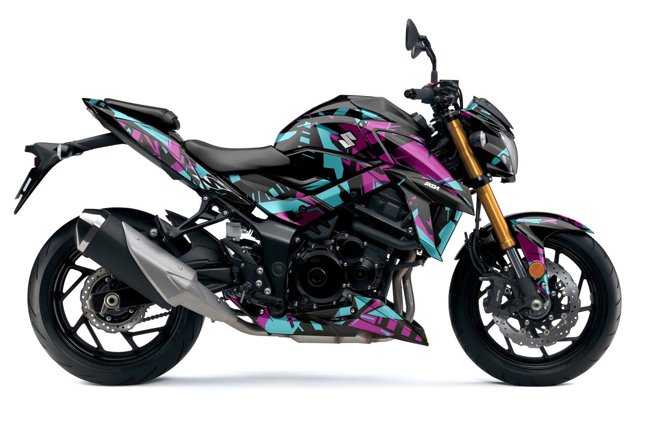 SHATTER Suzuki GSXS Full Graphics Kit SKDA USA