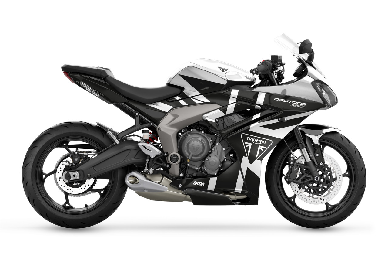 ROYAL White Daytona Full Graphics Kit | SKDA USA