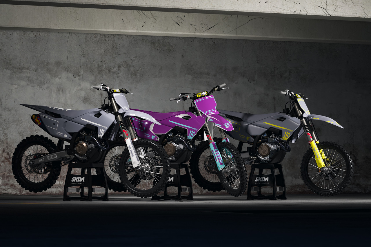 AWOL Purple Husqvarna Full Graphics Kit | SKDA USA
