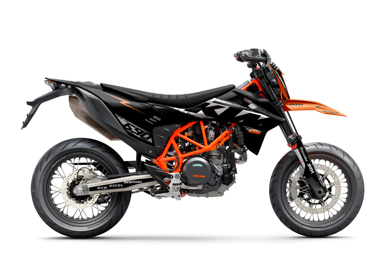 ERODE CHROME KTM 690 Full Graphics Kit | SKDA USA