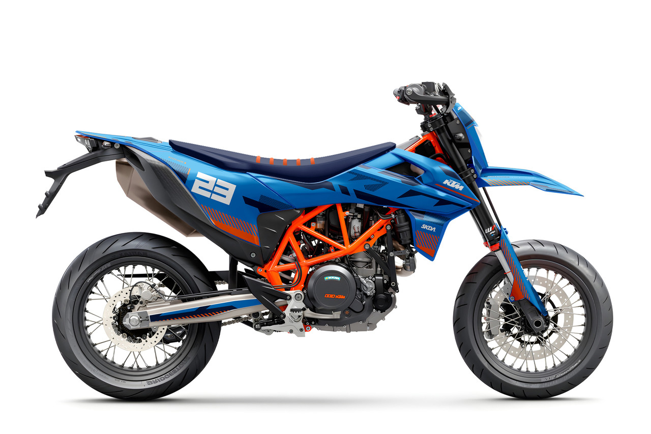 VOLT Blue/Navy KTM 690 Full Graphics Kit SKDA USA