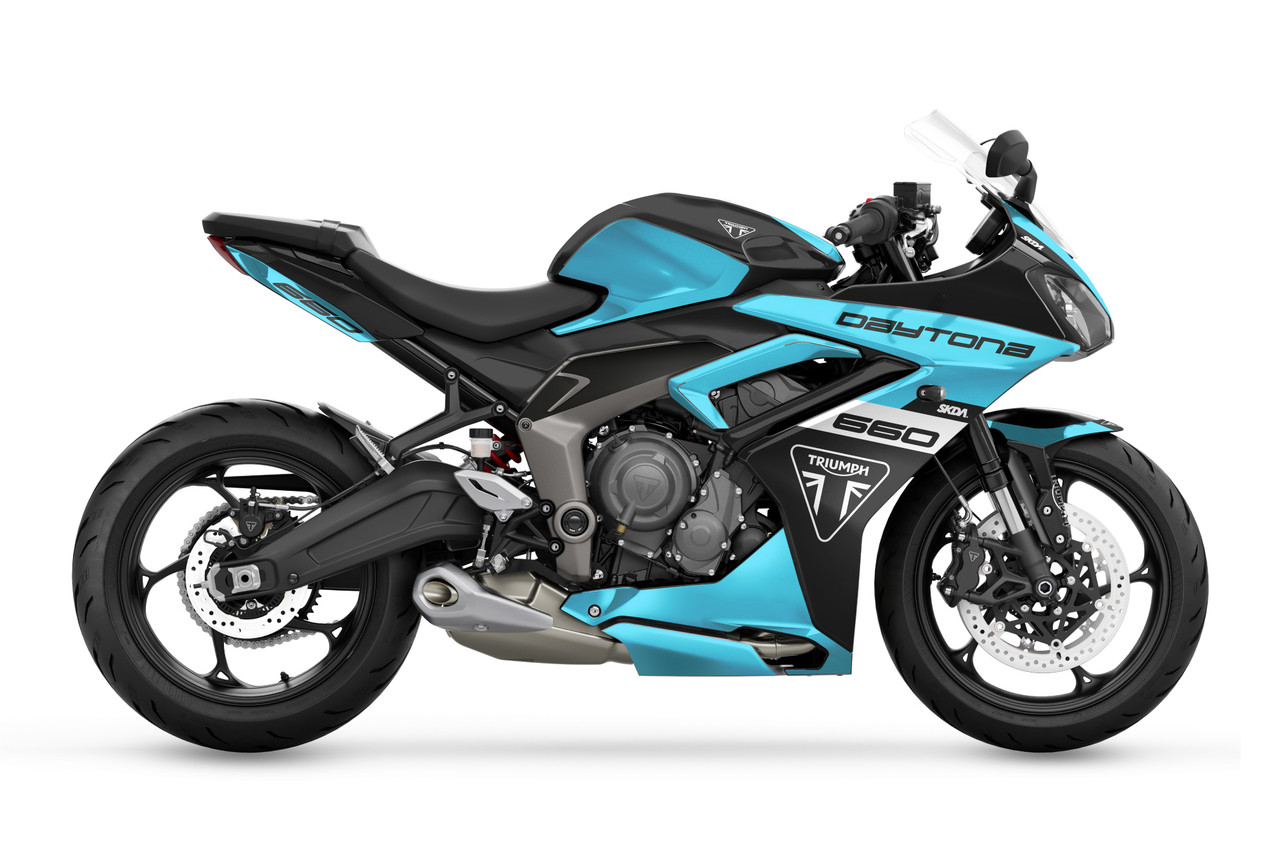 IDLE Cyan Daytona Full Graphics Kit | SKDA USA