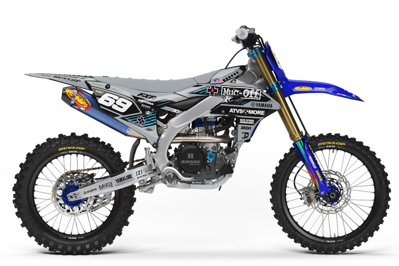 24 CLUBMX Grey YZF/WRF Full Graphics Kit | SKDA USA