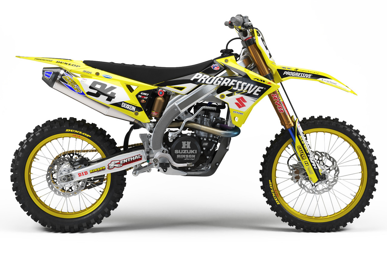25 ROCZEN PROGRESSIVE Suzuki Full Graphics Kit | SKDA USA