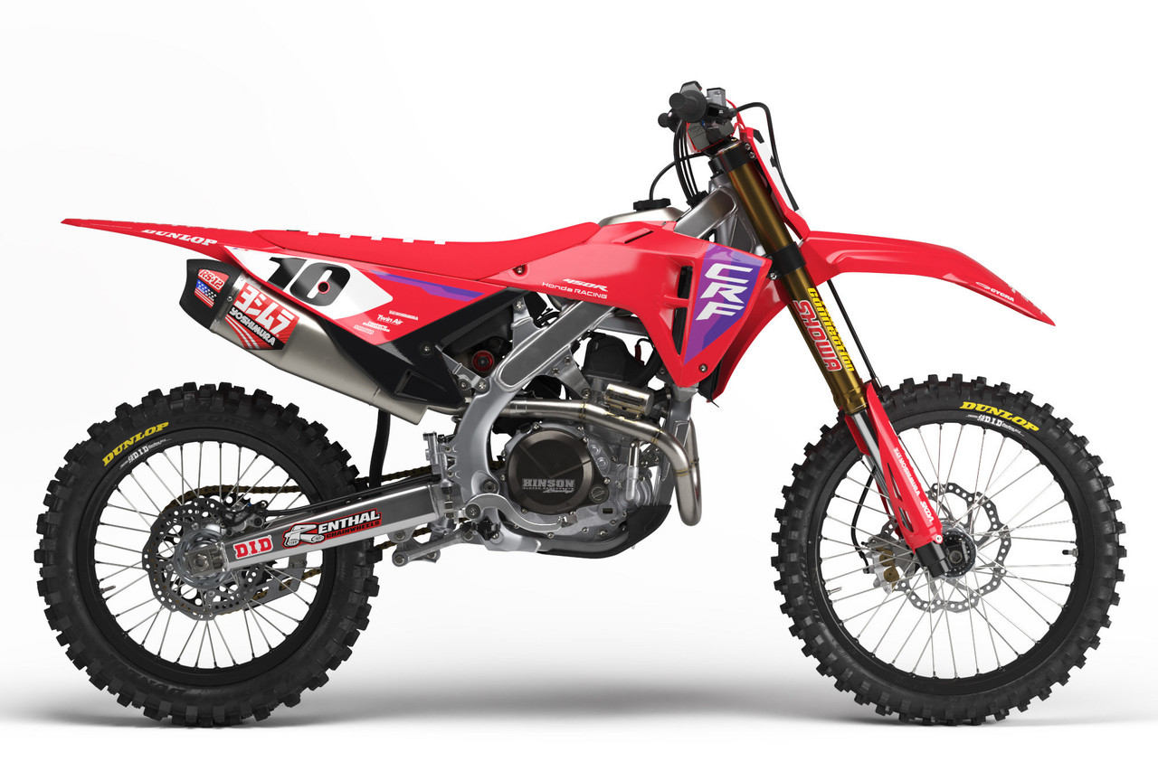 その他 Made in USA TWENTYFIVE Purple CR/CRF Full Graphics Kit | SKDA USA