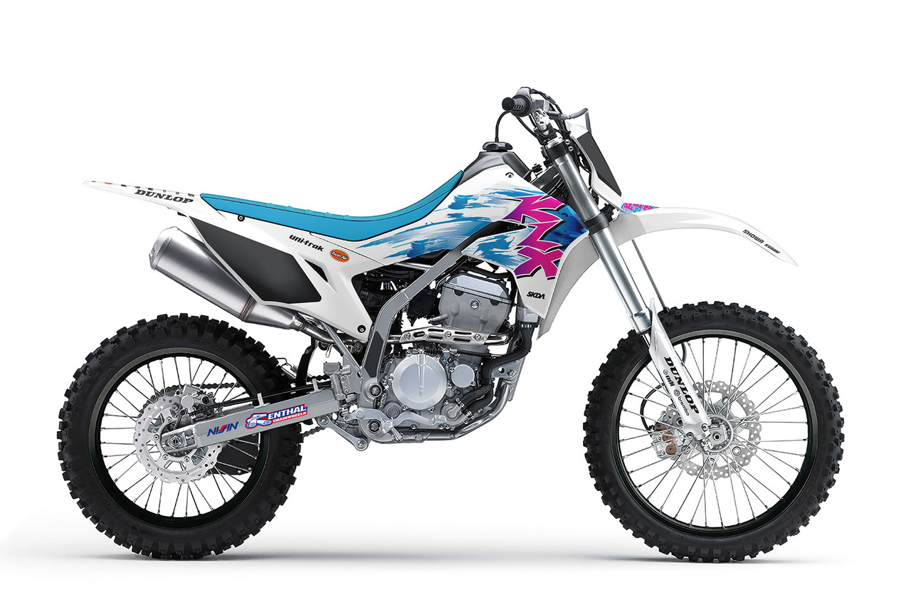 NINETYTWO White KLX/KDX Full Graphics Kit | SKDA USA
