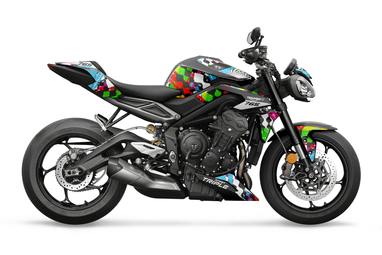 HIFI Mix Street Triple 765 Full Graphics Kit | SKDA USA