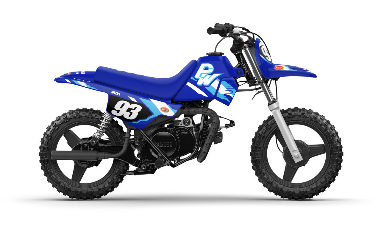 FIFTIETH Blue PW Full Graphics Kit | SKDA USA