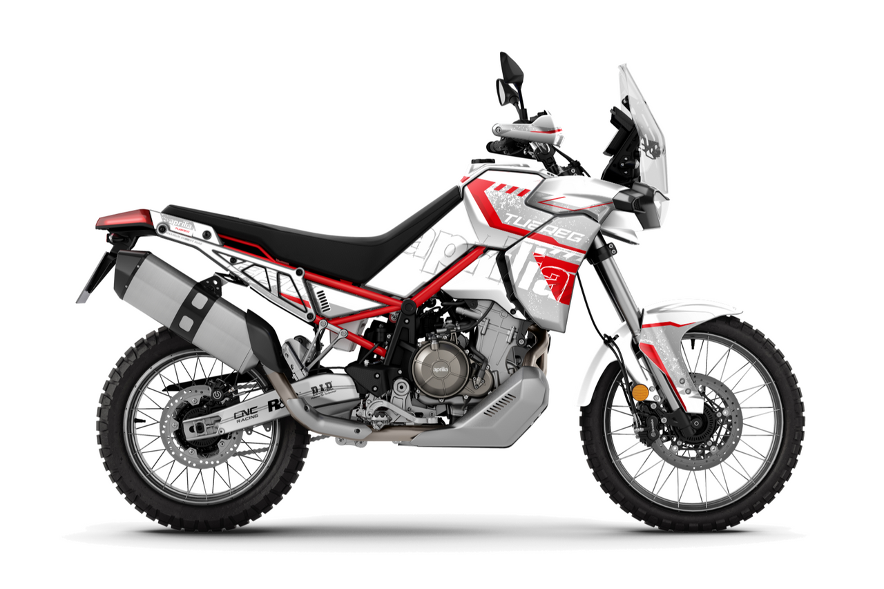 MUDCORE White Tuareg 660 Full Graphics Kit | SKDA USA