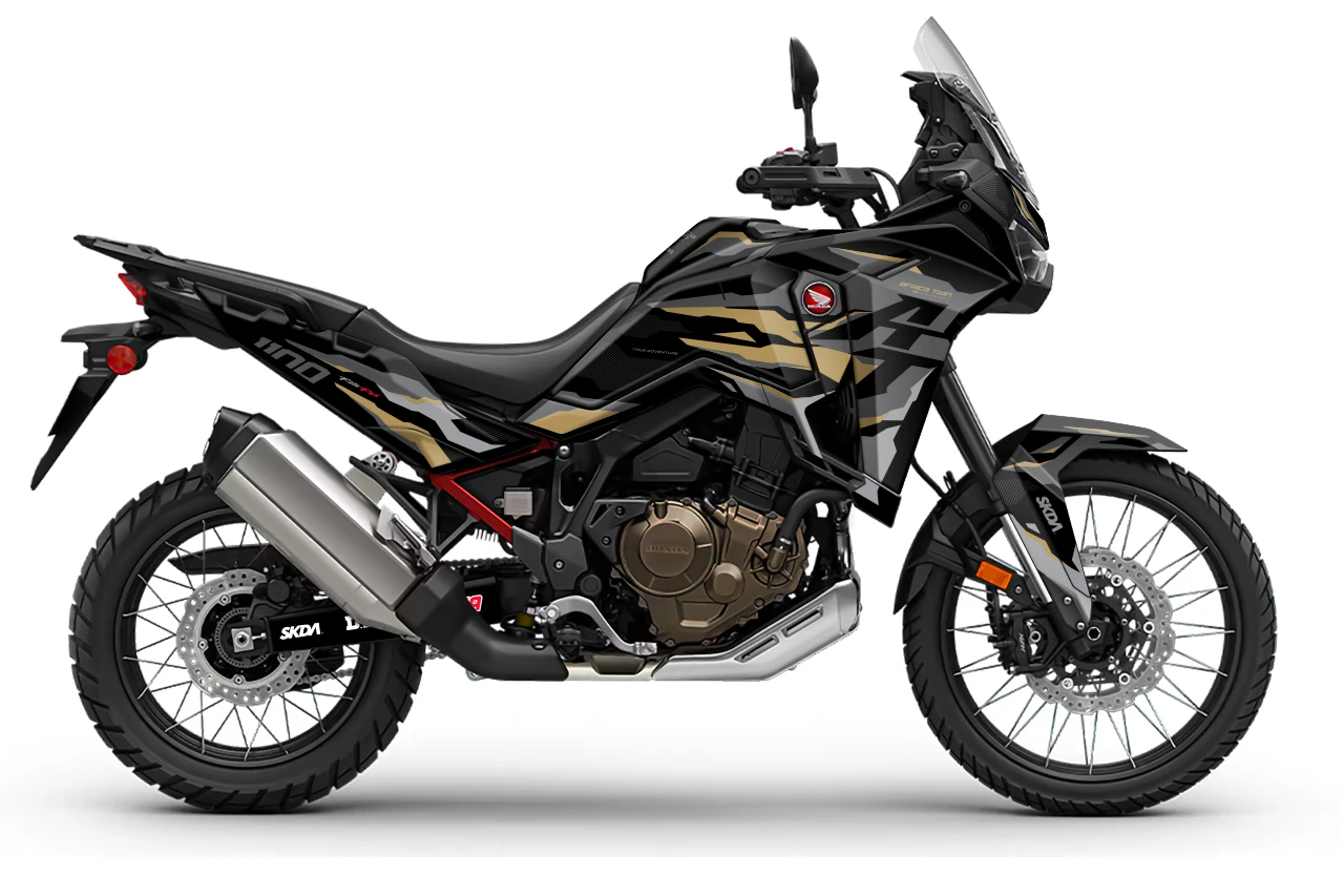 KAZAN Black Africa Twin Full Graphics Kit | SKDA USA