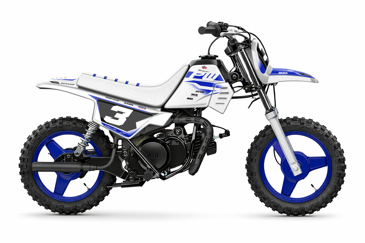 TWENTYSIX Wht/Blue PW Full Graphics Kit - SKDA - US Store