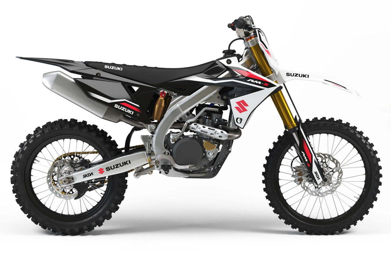 TURBO White RMZ Full Graphics Kit - SKDA - US Store