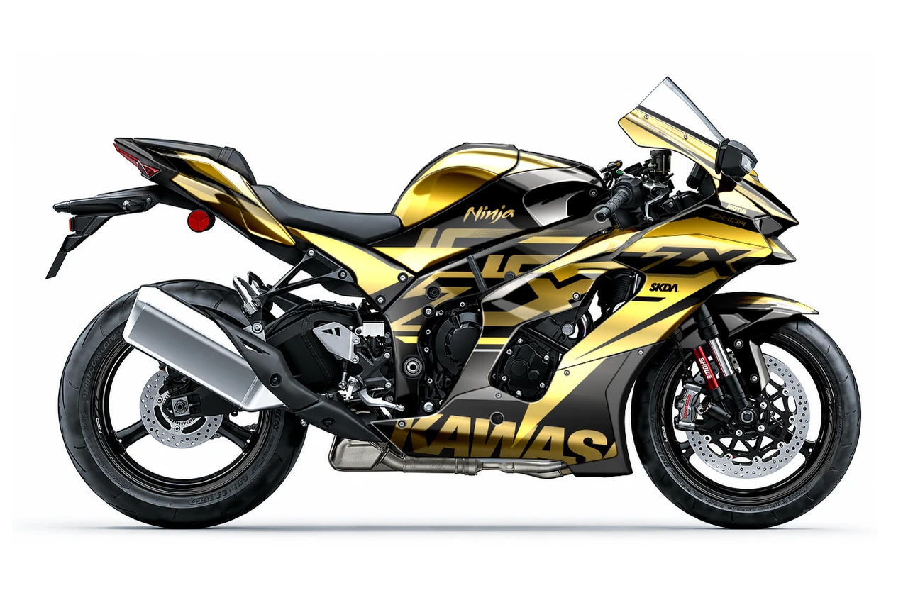 LINEX CHROME Gold Ninja Full Graphics Kit - SKDA - US Store