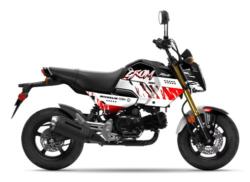 BLADE Red Grom Full Graphics Kit designed and manufactured by SKDA Moto Creative.