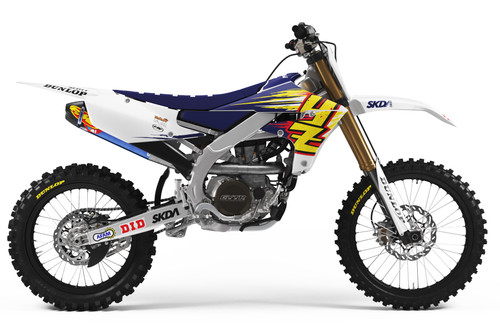 2019 2020 Retro Yamaha Graphics Kit & Seat Cover by SKDA