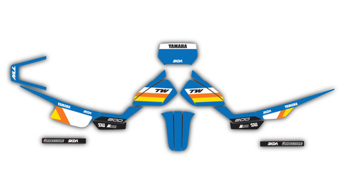 LEVELS Blue TW Full Graphics Kit | SKDA USA