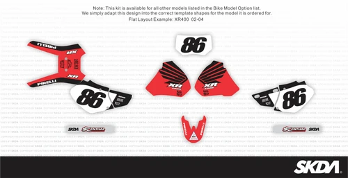 専用ページ 1/2 BAJA XR Full Graphics Kit | SKDA USA