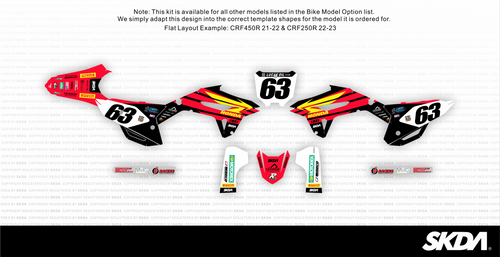 CLASSICS V6 CR/CRF Full Graphics Kit | SKDA USA