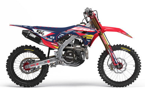 HONDA Full Graphics Kits designed by SKDA for Ken ROCZEN