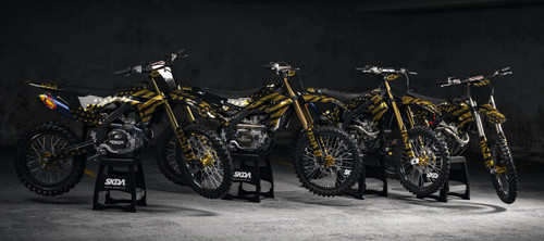 GRIT CHROME Gold YZF/WRF Full Graphics Kit | SKDA USA