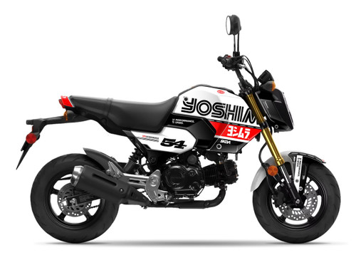 YOSHIMURA V5 Grom Full Graphics Kit designed and manufactured by SKDA Moto Creative.