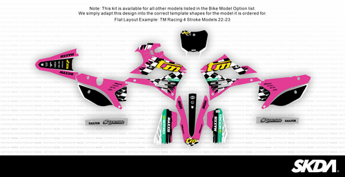 FUCHSIA TM Full Graphics Kit | SKDA USA