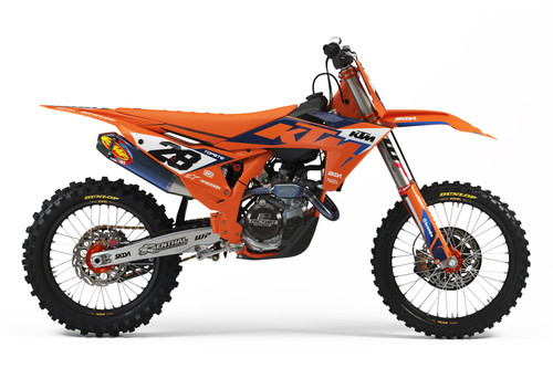 DAGSOM Orange KTM Full Graphics Kit by SKDA