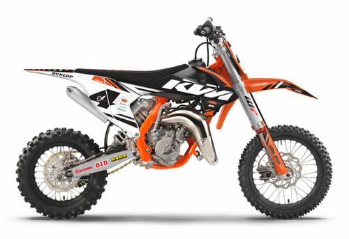 HOTSTART KTM Mini Bike Graphics Kit, Designed and Produced by SKDA