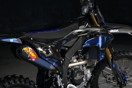 RIDGE CHROME Blk/Blue YZF/WRF Full Graphics Kit | SKDA USA