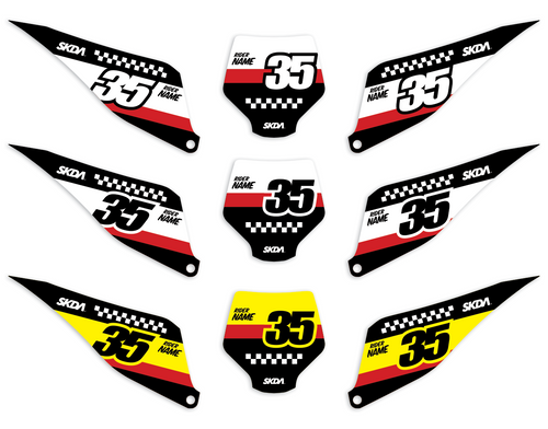 S9 Stark Varg Number Plates designed and manufactured by SKDA