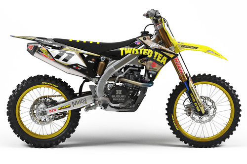 24 TWISTED TEA MILITARY Suzuki Full Graphics Kit by SKDA 24 TWISTED TEA MILITARY Suzuki Full Graphics Kit by SKDA