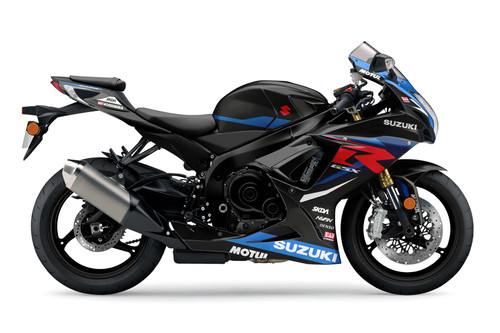 Suzuki GSX-R カウルセット 青/黒 ZEPHYR Blk/Blue Suzuki GSXR Full Graphics Kit | SKDA USA