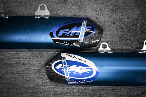 DUSK White FMF Endcap Decal Set - SKDA - US Store