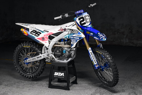 24 CLUBMX REDBUD CHROME YZF/WRF Full Graphics Kit | SKDA USA