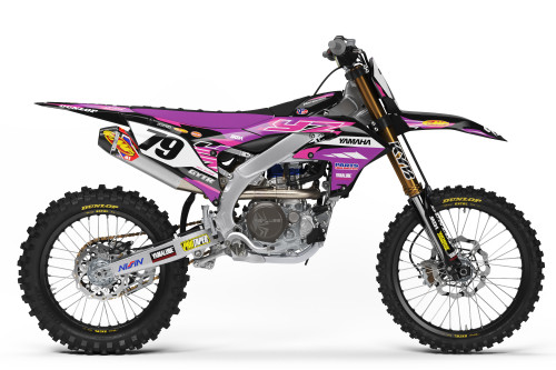 RESPONSE Purple YZF/WRF Full Graphics Kit designed and manufactured by SKDA Moto Creative