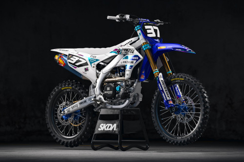 25 CLUBMX CHROME White YZF/WRF Full Graphics Kit | SKDA USA