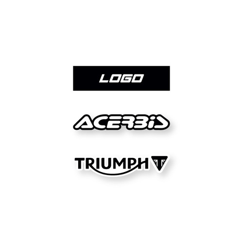 2.3' Wide - Individual Iron-On Jersey Logos