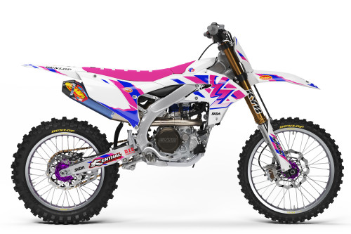 FIFTIETH Pink/Blue YZF/WRF Full Graphics Kit