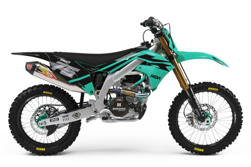 2019 2020 Kawasaki KXF Graphics Kit by SKDA
