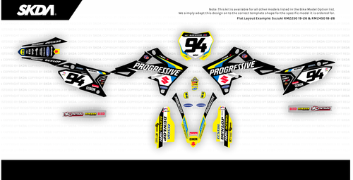 26 Roczen Progressive RMZ Replica Graphics Kit | SKDA USA