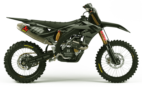 2018 Suzuki RMZ Graphics Kit - by SK Designs Australia