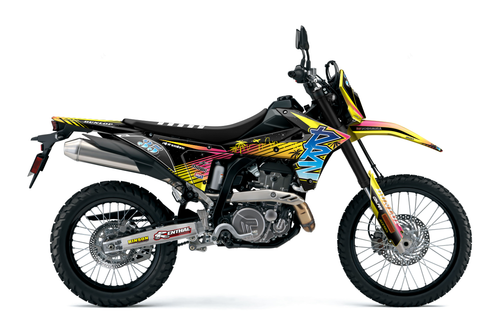 MIAMI Yellow DR-Z 4 Full Graphics Kit - SKDA - US Store