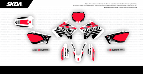 MECHA Red RM Full Graphics Kit - SKDA - US Store
