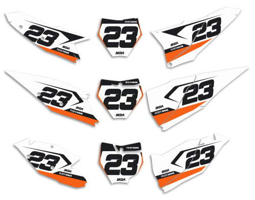 S5 KTM Number Plates by SKDA