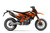 CENTRALIZE Black KTM 690 Full Graphics Kit designed and manufactured by SKDA Moto Creative.
